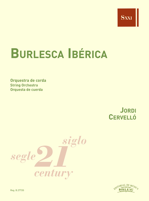 Burlesca iberica - String orchestra - Cervello