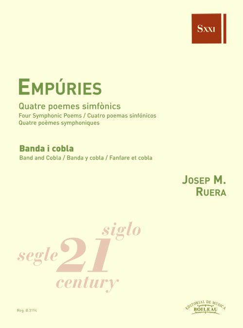 Empúries - Josep Ma Ruera - Banda i cobla