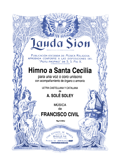 Himno a Santa Cecilia - Civil Castellvi - Voices and Organ