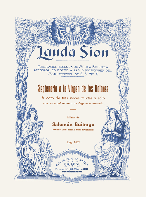 Septenario a la Virgen de los Dolores - Buitrago - Voices and Organ