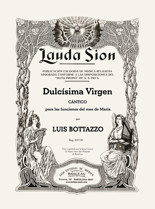 Dulcisima Virgen - Cantico - Bottazzo - Voices and Organ