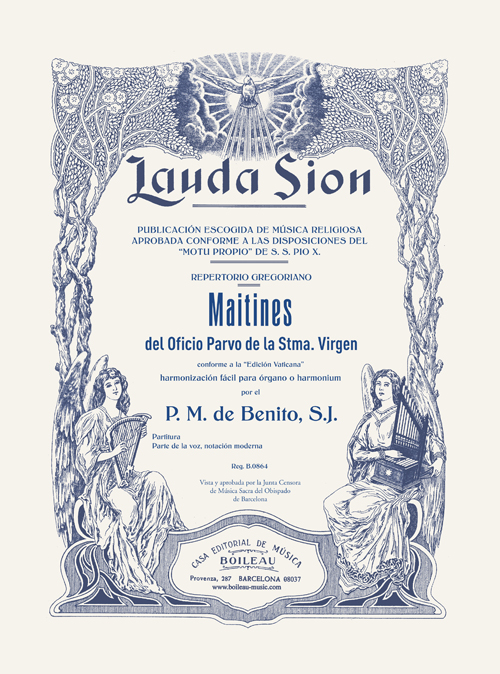 maitines - Oficio Parvo a la Santisima Virgen - Benito - Voices and Organ
