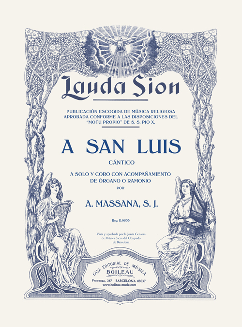 A San Luis - Cantico - Massana - Voices and Organ