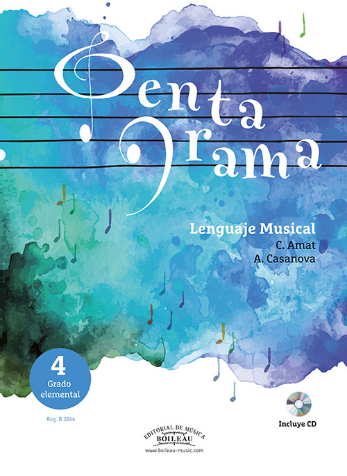 Pentagrama Lenguaje Musical 4 - Amat / Casanova