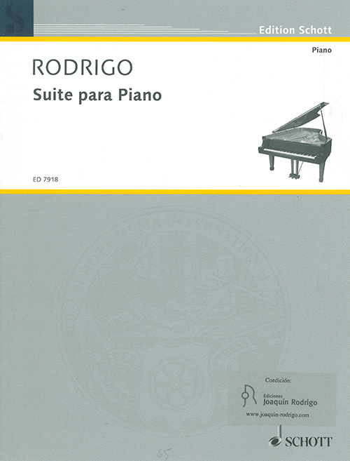 rodrigo suite para piano