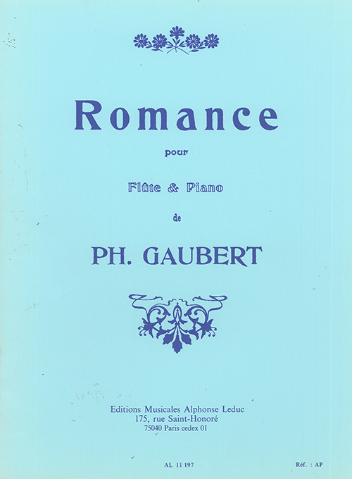 romance pour flute