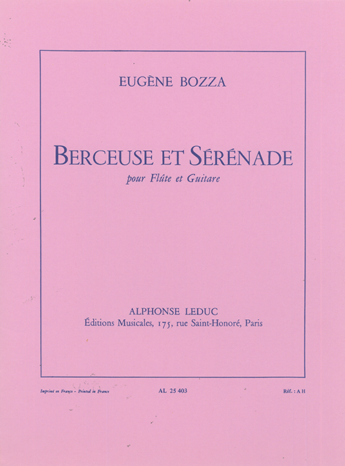 berceuse et sérénade