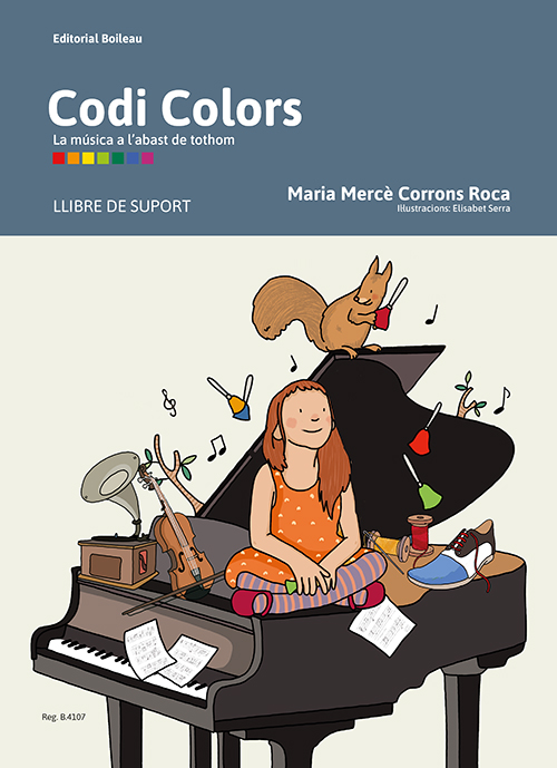 Codi Colors - llibre famílies - piano - Corrons
