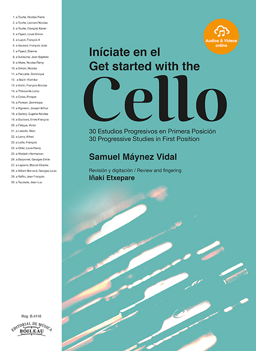 Iniciate en el cello - Máynez - Etxepare