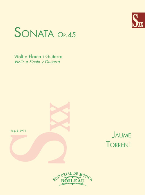 sonata op 45 violin flauta guitarra - torrent